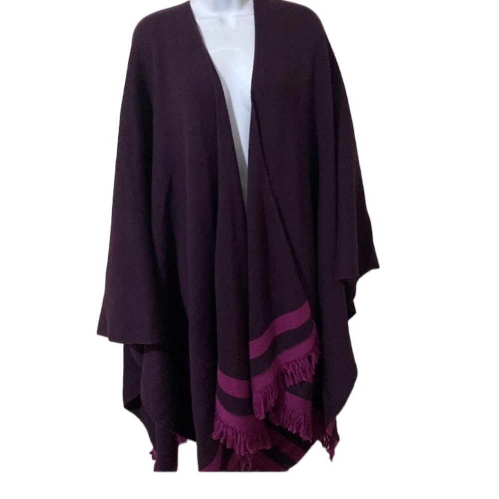 Diane Von furstenberg DVF poncho women  women boho cottage core minimalist wrap